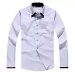 2019U chemise hommes boss les reductions allehommesds coton couturier blanc yuh